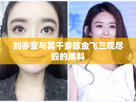 刘亦菲与其干爹陈金飞三观尽毁的黑料
