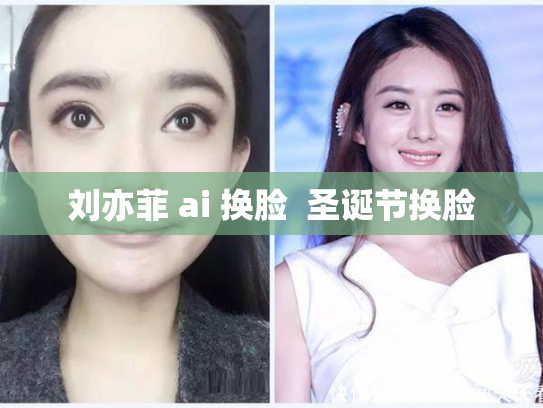 刘亦菲 ai 换脸  圣诞节换脸